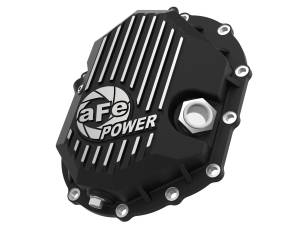 Afe - Advance Flow Engineering - 46-71050B | aFe Power Pro Series Front Differential Cover Black w/ Machined Fins - Image 2