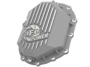 46-71050A | aFe Power Street Series Front Differential Cover Raw w/ Machined Fins
