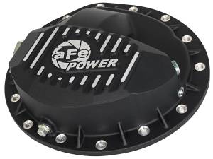 46-70372 | aFe Power Pro Series Rear Differential Cover Black w/ Machined Fins