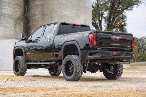 Rough Country - 111140 | Rough Country 7 Inch Lift Kit Chevrolet Silverado / GMC Sierra 2500 HD & 3500 HD 4WD | With Factory Rear Overload Springs, M1 Monotube Shocks - Image 3
