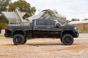 Rough Country - 111140 | Rough Country 7 Inch Lift Kit Chevrolet Silverado / GMC Sierra 2500 HD & 3500 HD 4WD | With Factory Rear Overload Springs, M1 Monotube Shocks - Image 4