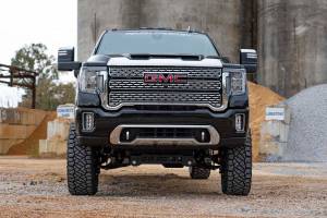 Rough Country - 111140 | Rough Country 7 Inch Lift Kit Chevrolet Silverado / GMC Sierra 2500 HD & 3500 HD 4WD | With Factory Rear Overload Springs, M1 Monotube Shocks - Image 7