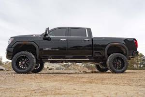 Rough Country - 111140 | Rough Country 7 Inch Lift Kit Chevrolet Silverado / GMC Sierra 2500 HD & 3500 HD 4WD | With Factory Rear Overload Springs, M1 Monotube Shocks - Image 8