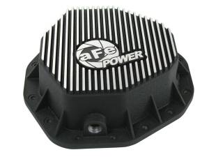 Afe - Advance Flow Engineering - 46-70092-WL | aFe Power Pro Series Rear Differential Cover Kit Black w/ Machined Fins & Gear Oil - Image 2