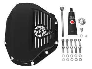 Afe - Advance Flow Engineering - 46-70032 | aFe Power Pro Series Rear Differential Cover Black w/ Machined Fins - Image 2