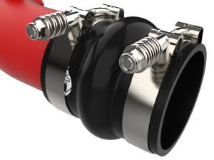 Afe - Advance Flow Engineering - 46-20734-R | AFE Power BladeRunner Aluminum Hot and Cold Charge Pipe Kit Red (2023-2025 F250, F350 Super Duty V8-6.7L td) - Image 5