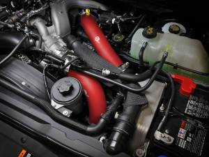 Afe - Advance Flow Engineering - 46-20734-R | AFE Power BladeRunner Aluminum Hot and Cold Charge Pipe Kit Red (2023-2025 F250, F350 Super Duty V8-6.7L td) - Image 7
