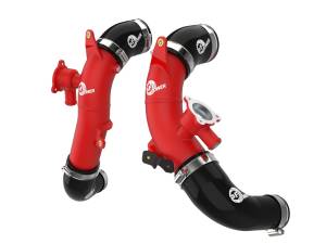 46-20718-R | AFE Power BladeRunner 2-1/2 IN Aluminum Hot Charge Pipe Red (2023-2025 Sequoia V6-3.4L (tt) Hybrid)