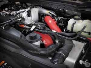 Afe - Advance Flow Engineering - 46-20684-R | AFE Power BladeRunner Aluminum Hot and Cold Charge Pipe Kit Red (2023-2025 F250, F350 Super Duty V8-6.7L (td) High Output) - Image 7