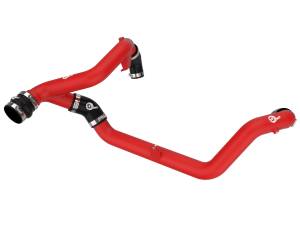 46-20678-R | AFE Power BladeRunner 2-1/4 IN Aluminum Hot Charge Pipe Red (2022-2025 Explorer ST V6-3.0L tt)