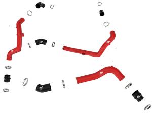 Afe - Advance Flow Engineering - 46-20674-R | AFE Power BladeRunner Aluminum Hot and Cold Charge Pipe Kit Red (2022-2025 Explorer ST V6-3.0L tt) - Image 2