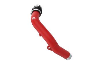 46-20668-R | AFE Power BladeRunner 2-1/2 IN Aluminum Hot Charge Pipe Red (2022-2025 WRX H4-2.4L t)