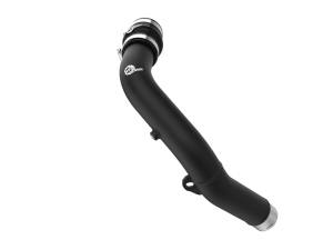 46-20668-B | AFE Power BladeRunner 2-1/2 IN Aluminum Hot Charge Pipe Black (2022-2025 WRX H4-2.4L t)
