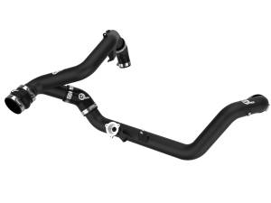 46-20658-B | AFE Power BladeRunner 2-1/4 IN Aluminum Hot Charge Pipe Black (2020-2021 Explorer ST V6-3.0L tt)