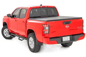 Rough Country - 41805522A | Rough Country Soft Tri-Fold Bed Cover For Nissan Frontier 2WD/4WD | 5' Bed - Image 3