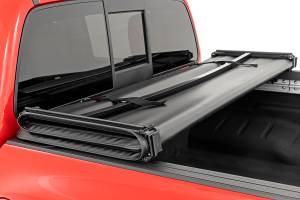 Rough Country - 41805522A | Rough Country Soft Tri-Fold Bed Cover For Nissan Frontier 2WD/4WD | 5' Bed - Image 7