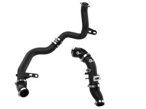 46-20624-B | AFE Power BladeRunner Aluminum Hot and Cold Charge Pipe Kit Black (2022-2023 Kona N L4-2.0L t)