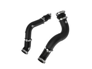 46-20614-B | AFE Power BladeRunner Aluminum Hot and Cold Charge Pipe Kit Black (2019-2023 Ram 2500, 3500 L6-6.7L td)
