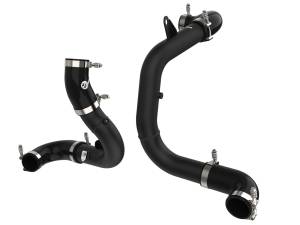 46-20604-B | AFE Power BladeRunner Aluminum Hot and Cold Charge Pipe Kit Black (2022-2025 GTI MKVIII L4-2.0L t)