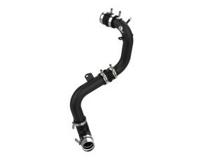 46-20589-B | AFE Power BladeRunner 2-3/4 IN Aluminum Cold Charge Pipe Black (2021-2025 Bronco V6-2.7L tt)