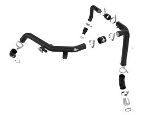 Afe - Advance Flow Engineering - 46-20588-B | AFE Power BladeRunner 2.25 IN to 2.5 IN Aluminum Hot Charge Pipe Black (2021-2025 Bronco V6-2.7L tt) - Image 2