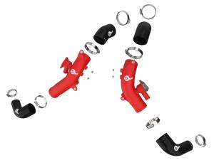 Afe - Advance Flow Engineering - 46-20558-R | AFE Power BladeRunner 2.5 IN Aluminum Hot Charge Pipe Red (2022-2025 Land Cruiser V6-3.4L tt) - Image 2