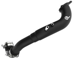 46-20548-B | AFE Power BladeRunner 2-1/4 IN to 2-3/4 IN Aluminum Hot Charge Pipe Black (2017-2023 540i L6-3.0L t)