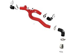 Afe - Advance Flow Engineering - 46-20508-R | AFE Power BladeRunner 2-1/2 IN to 2-3/4 IN Aluminum Hot Charge Pipe Red (2018-2023 Stinger V6-33L tt) - Image 2