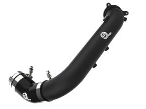 46-20488-B | AFE Power BladeRunner 2-3/4 IN Aluminum Hot Charge Pipe Black (2021-2024 GR Supra L4-2.0L t)