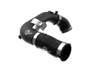 46-20468-B | AFE Power BladeRunner 2-1/2 IN Aluminum Hot Charge Pipe Black (2018-2023 Wrangler JL L4-2.0L t)