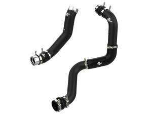 46-20444-B | AFE Power BladeRunner Aluminum Hot and Cold Charge Pipe Kit Black (2020-2023 Silverado, Sierra 2500 HD, 3500 HD V8-6.6L (td) L5P)