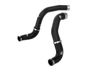 46-20434-B | AFE Power BladeRunner 3 IN Aluminum Hot and Cold Charge Pipe Kit Black (2020-203 Wrangler JL V6-3.0L td)