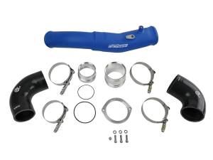 Afe - Advance Flow Engineering - 46-20408-L | AFE Power BladeRunner 2-1/2 IN to 3 IN Aluminum Hot-Side Charge Pipe Blue (2020-2025 Z4 M40i L6-3.0L (t) M58) - Image 2