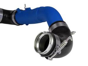 Afe - Advance Flow Engineering - 46-20408-L | AFE Power BladeRunner 2-1/2 IN to 3 IN Aluminum Hot-Side Charge Pipe Blue (2020-2025 Z4 M40i L6-3.0L (t) M58) - Image 4