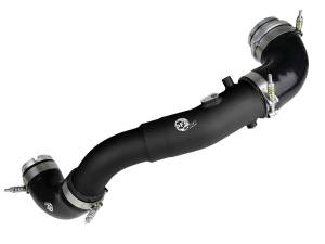 46-20398-B | AFE Power BladeRunner 2-1/2 IN Aluminum Hot Charge Pipe Black (2020-2025 GR Supra L6-3.0L t)