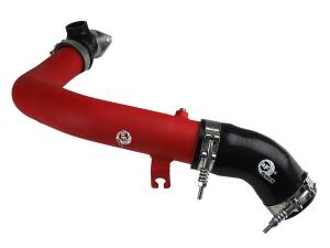 46-20378-R | AFE Power BladeRunner 2-1/2 IN Aluminum Hot Charge Pipe Red (2015-2021 WRX H4-2.0L t)