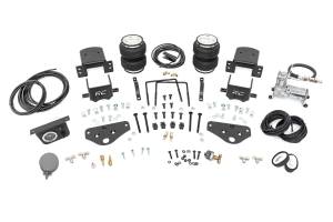 10038AC | Rough Country Air Spring Kit With Onboard Air Compressor (2023-2025 F250, F350 Super Duty 4WD)