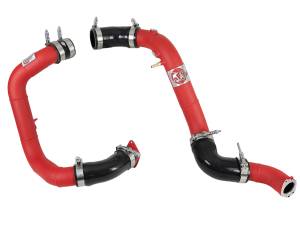 46-20344-R | AFE Power BladeRunner 2-1/4 IN & 2-1/2 IN Aluminum Hot and Cold Charge Pipe Kit Red (2016-2021 Civic, Civic Si L4-1.5L t)