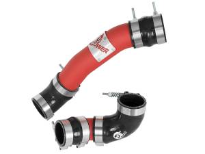 46-20324-R | AFE Power BladeRunner 2-1/4 IN & 2-1/2 IN Aluminum Hot and Cold Charge Pipe Kit Red (2017-2021 Civic Type R L4-2.0L t)