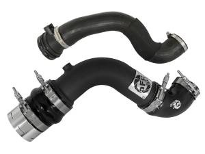 46-20319-B | AFE Power BladeRunner 3 IN Aluminum Cold Charge Pipe Black (2017-2022 F250, F350 Super Duty V8-6.7L td)