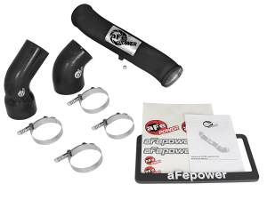 Afe - Advance Flow Engineering - 46-20289-B | AFE Power BladeRunner 3 IN Aluminum Cold Charge Pipe Black (2016-2019 Titan XD V85.0L td) - Image 4