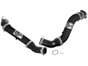 Afe - Advance Flow Engineering - 46-20284-B | AFE Power BladeRunner 3 IN Aluminum Hot and Cold Charge Pipe Kit Black (2016-2019 Titan XD V8-5.0L td) - Image 4