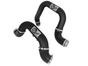 46-20264-B | AFE Power BladeRunner 2-1/2 IN & 3 IN Aluminum Hot and Cold Charge Pipe Kit Black (2016-2020 Colorado, Canyon L4-2.8L (td) LWN)