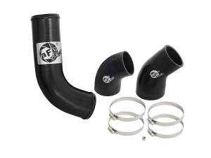 46-20259-B | AFE Power BladeRunner 3 IN Aluminum Cold Charge Pipe Black (2015-2023 Mustang L4-2.3L t)