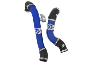 46-20254-L | AFE Power BladeRunner Aluminum Hot and Cold Charge Pipe Kit Blue (2015-2023 Mustang L4-2.3L t)
