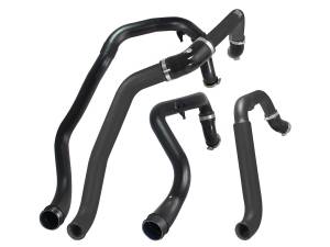 46-20214-B | AFE Power BladeRunner Aluminum Hot and Cold Charge Pipe Kit Black (2015-2016 F150 V6-3.5L tt)