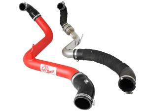 46-20188-R | AFE Power BladeRunner 2-1/2 IN Aluminum Hot Charge Pipe Red (2013-2018 Focus ST L4-2.0L t)