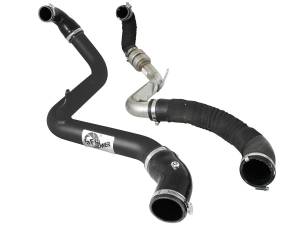 46-20188-B | AFE Power BladeRunner 2-1/2 IN Aluminum Hot Charge Pipe Black (2013-2018 Focus ST L4-2.0L t)