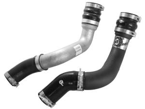 46-20129-1 | AFE Power BladeRunner 3-1/2 IN to 3 IN Aluminum Cold Charge Pipe Black (2011-2014 F150 V6-3.5L tt)
