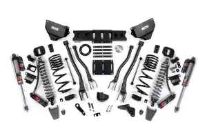 BDS1602PES | BDS Suspension 4 Inch Lift Kit With 4 Link For Dodge Ram 2500 4WD | Diesel, Fox 2.5 Coil-Over Conversion Performance Elite, Rubber Bump Stop